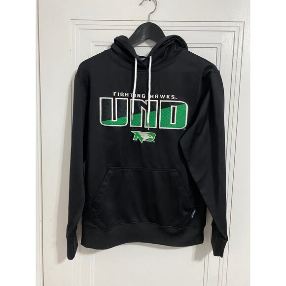 University of North Dakota Fighting Hawks Hoodie Size Small - Picture 1 of 6